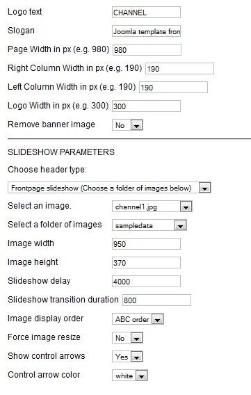 channel-free-params
