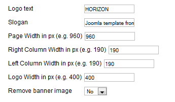 horizon-free-params