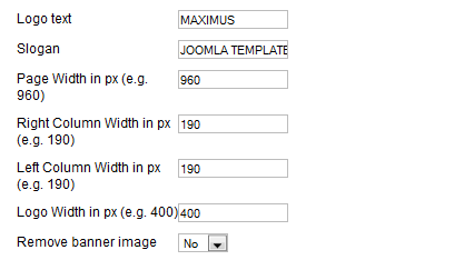 maximus-free-params