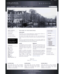 Pro joomla 2.5 template with slideshow: a4joomla-Channel