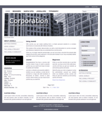 Pro joomla 2.5 template: a4joomla-Corporation