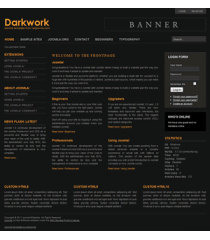 Pro joomla 2.5 template: a4joomla-Darkwork
