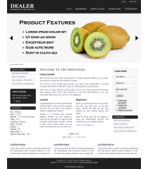 Pro joomla 2.5 template with slideshow: a4joomla-Dealer