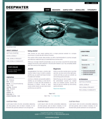 Pro joomla 2.5 template with slideshow: a4joomla-deepwater