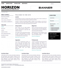 Pro joomla 2.5 template: a4joomla-Horizon