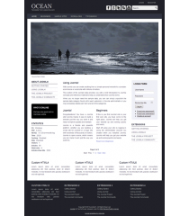 Pro joomla 2.5 template with slideshow: a4joomla-Ocean
