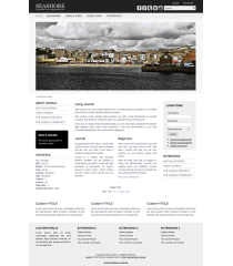 Pro joomla 2.5 template with slideshow: a4joomla-Seashore