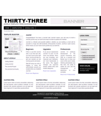 Pro joomla 2.5 template: a4joomla-Thirty-three