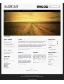 Free joomla 3 template with slideshow: a4joomla-countryside-free