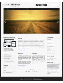 Responsive free joomla 3 template: a4joomla-countryside3R-free