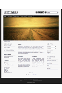 Free joomla 3 template with slideshow: a4joomla-countryside-free