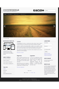 Responsive free joomla 3 template: a4joomla-countryside3R-free