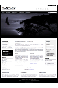 Pro joomla 2.5 template with slideshow: a4joomla-Fantasy