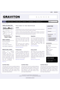 Pro joomla 2.5 template: a4joomla-Graviton