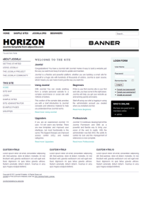 Pro joomla 2.5 template: a4joomla-Horizon
