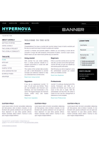 Pro joomla 2.5 template: a4joomla-Hypernova