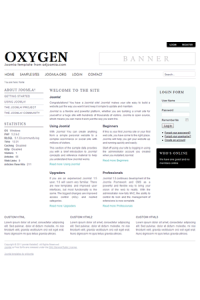 Pro joomla 2.5 template: a4joomla-Oxygen