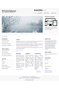 Responsive free joomla 3 template: a4joomla-winterlake3R-free